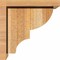 Ekena Millwork Ridgewood Rough Sawn Corbel w/Backplate, Western Red Cedar, 8"W x 10"D x 10"H COR08X10X10RID01RWR - alternate 3